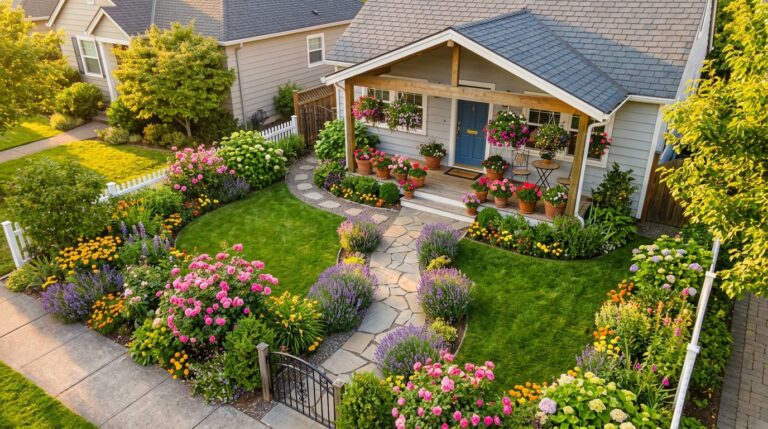 15 front lawn garden ideas for small spaces