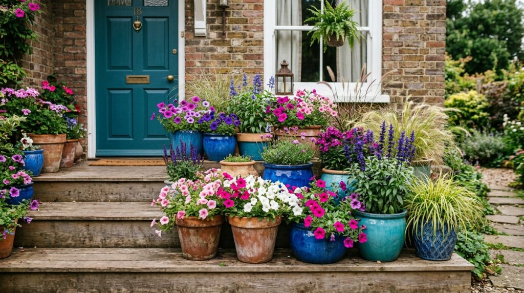 container garden ideas for small front yard spaces